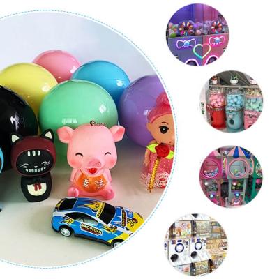 China Plastic pp capsule toys gashapon capsule egg toy for sell capsule machine for sale