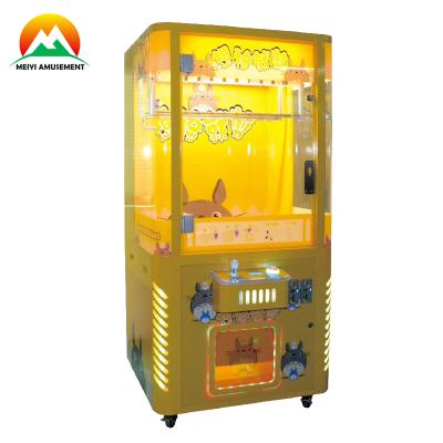 China Factory sell glass coin operated games metal /tempering mad scissors cut machine professional scissors selling doll game machine for sale