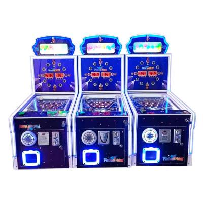 China New Arrival Wooden/Metal Coin Operated Game Hero Pinball Games Machine Win Money Arcade Games Machine For Kids for sale