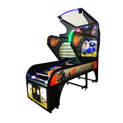 China Frame metal/wooden acrylic coin operated luxury basketball game machine for adult indoor sports street basketball game machine for sale