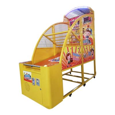 China Coin operated metal basketball shooting game machine/wooden/plastic hot sale indoor sports street basketball game machine for sale