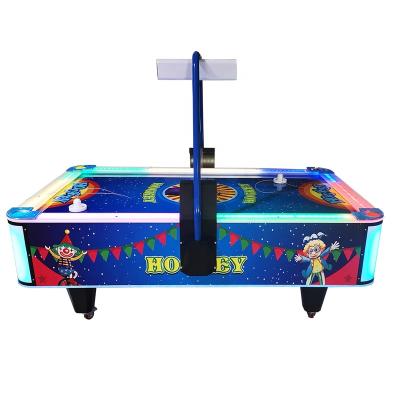 China Metal Coin Operated Games/Acrylic Hot Sale Air Hockey Game Machine Clown Air Hockey Table Game Machine for sale