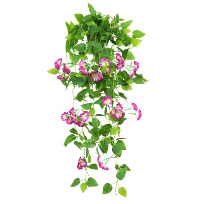 China Modern Green Ivy Flower Plant Vine Party Wedding Decoration Artificial Flower Plant for sale