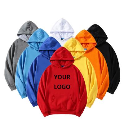 China Anti-Wrinkle Warm Wholesale Cotton Pullover Men Custom Printing 100% Embroidery Hoodies for sale