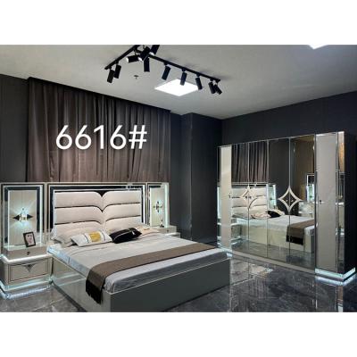 China Bed With Lightweight Foshan Bella Furniture MDF King Size /Queen Size Bed Room Set Bedroom Furniture for sale