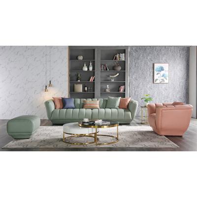 China Other New Design 2021 Leisure Sofa With Ottoman Sofa Set Modern Living Room for sale