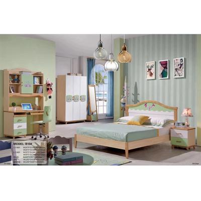 China Colorful High Quality Cheap Price Wooden Bed Room Furniture Kids Bedrooms / Kids Bedroom Furniture for sale