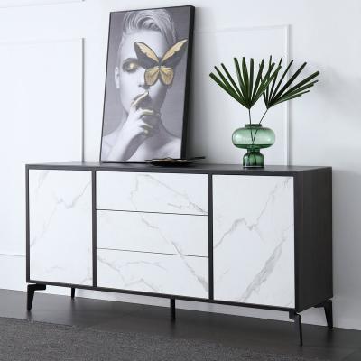 China Modern Simple Modern Light Luxury Sideboard Style Living Room Dust Multi-Function Storage Cabinet for sale