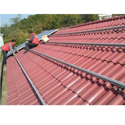 China Easy Install Better Price Launched Tile Roof Solar Mounting System for sale