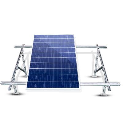 China Easy To Install Flat Roof Solar Panel Concrete Mounting System Solar Panel Mounts Solar Roof Mounting System for sale