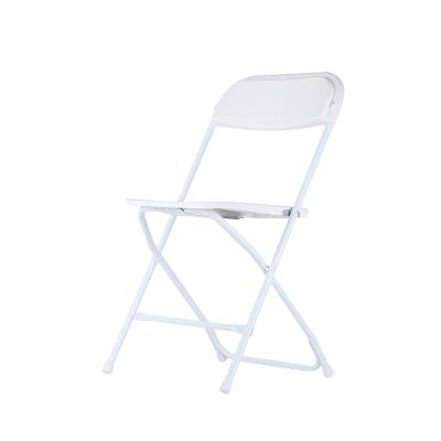 China Outdoor furniture garden chairs foldable white folding chair with cheap price for sale