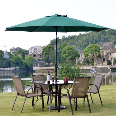 China EUROPEAN Waterproof Outdoor Patio Rotate Sunshade Garden Umbrella For Cafe for sale