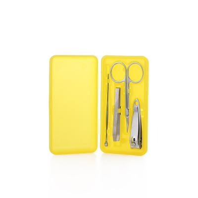 China Cheap Price ABS Case+Steel and Different Color Cute Mini Manicure Set with Plastic Case for sale