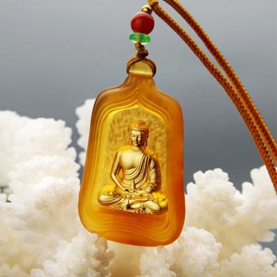 China NEW Ksitigarbha Keepsake of Tara Amitabha Handmade Necklace Temple of Green 2022 Religious for sale