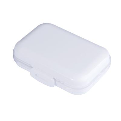 China Travel Mini-split Stocked Sealed Simple Household Portable Pill Dispensing Box for sale