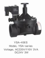 China plastic AC 220V gardon irrigation  low power Slowly heating-up energy saving solenoid valve for sale