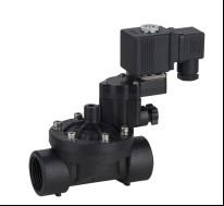 China PA66 NO Plastic Solenoid Valve 3/4