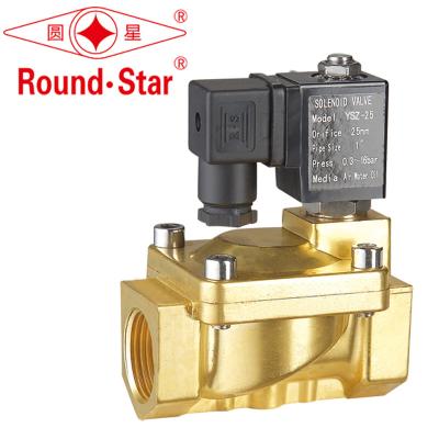 China Explosion Proof Self Holding Latch Solenoid Valve 40mm Brass AC230V DC24V for sale