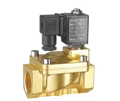 Cina Filo di chiusura elettrico a due pollici d'ottone del filo/NPT dell'acqua 0,3 ~7 Antivari G dell'elettrovalvola a solenoide in vendita