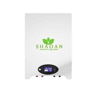 China Home Appliances SHAOAN 5kwh 7kwh 10kwh 48v Wall 100ah 150ah 200ah Lithium Ion Battery Lifepo4 Battery for sale