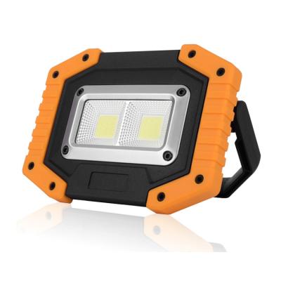 China ABS Led Portable Spotlight Super Bright Rechargeable Led Work Light For Outdoor Camping for sale