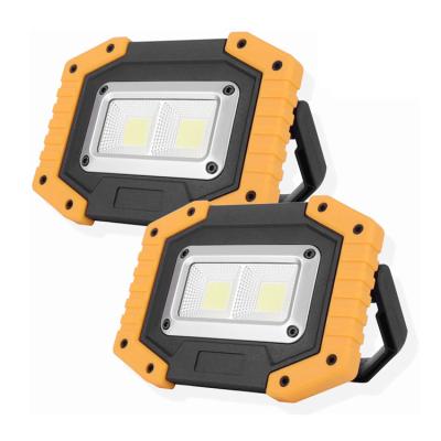 China Rechargeable Portable ABS LED Work Light Waterproof Flood Lights Work Lamp for Outdoor Camping for sale