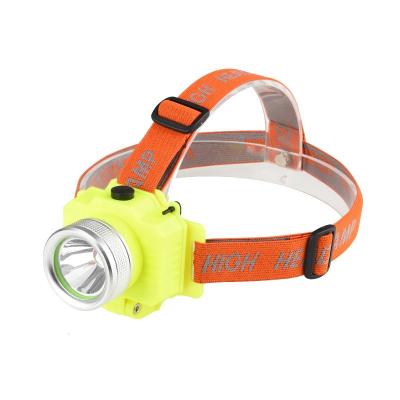 China Camping/Emergency Outlet LED Light Headlight T6 LED Rechargeable Waterproof Diving Dive Headlight for sale