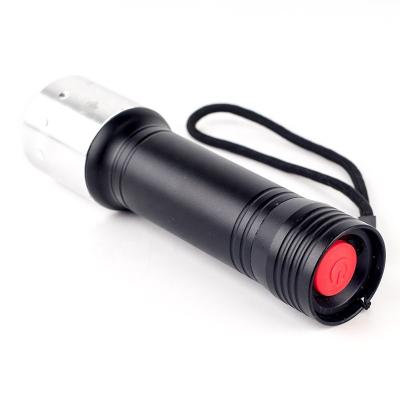 China Professional T6 Aluminum Emergency Flashlight Underwater Diving Lights Highlight IPX8 Waterproof Torch Light for sale