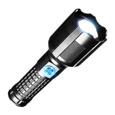 China Professional Zoomable Torch 1500LM New Products Rechargeable Emergency Light Stretch Strong Flashlight for sale