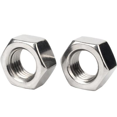 China Heavy Industry Reasonable Price Stainless Steel Tighten Nuts A2-70 Stainless Steel 304 Corrosion Resistant Furniture Nuts for sale