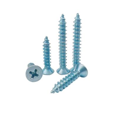 China China Design Wholesale Pan Cross Countersunk 304 Stainless Steel Tapping Screw for sale