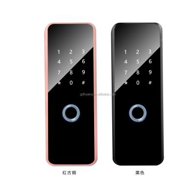 China APP open touch screen full rfid waterproof ttlock BLE fingerprint controller password keypad door access control 12v for sale