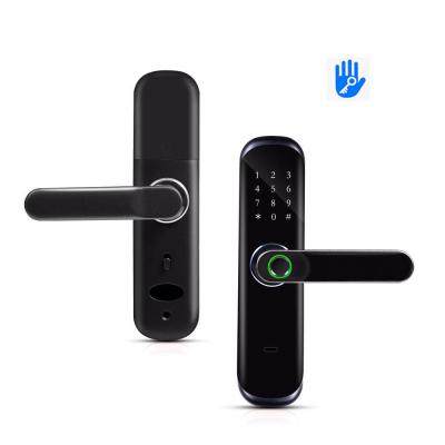 China 300 Huaruilock cerradura inteligente Smart Door Lock Biometric Thumbprint Fingerprint WiFi TTLock Smart Electronic Door Lock for sale