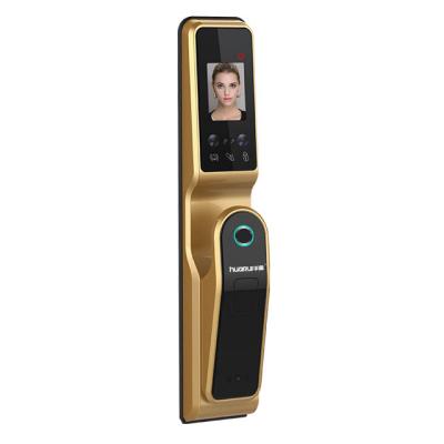 China Apartment Huarui Lock H10 Face Recognition Smart Door Lock for sale