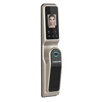 China Apartment Huarui Lock H10 Face Recognition Smart Door Lock For Hotel for sale