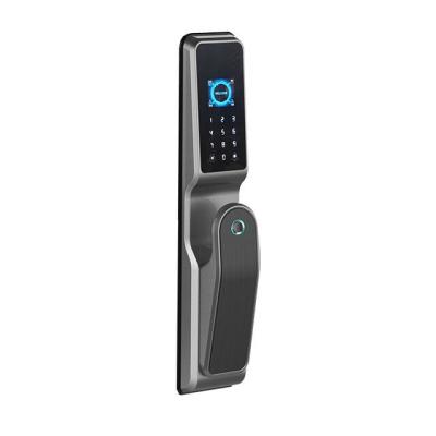 China High Quality Huarui H9 Handle Keyless Electronic Smart Fingerprint Apartment Biometric Door Lock WIFI for sale