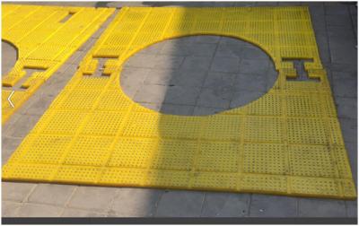 China Antisteunbalkpolyurethaan Rubberzp275 Rig Floor Mats Te koop