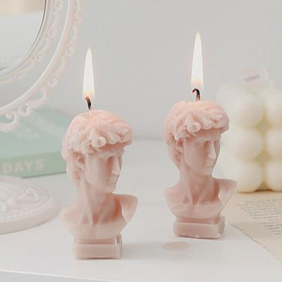 China UO Home Art Candles Cute Home Decor Wedding Decoration Ornaments Modeling Candles Shaped To Open Scented Candles for sale