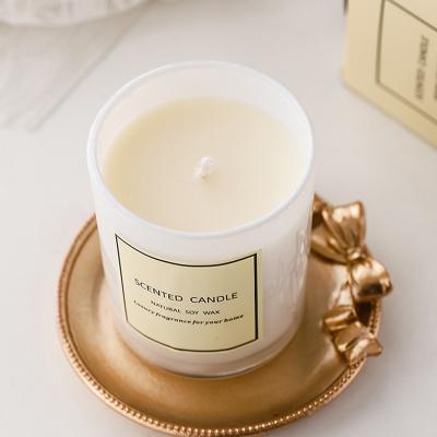 China Wedding Home Decor UO White Scented Smokeless Candle Perfect For Weddings Scented Candles Popular for sale