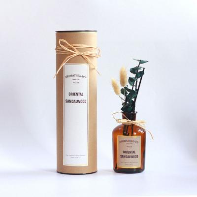 China Wedding Promotion Gift UO Home Air Freshener Fragrance Oil Flower Reed Diffuser For Hotel Office Home Decor Air Freshener For Gift Sets for sale