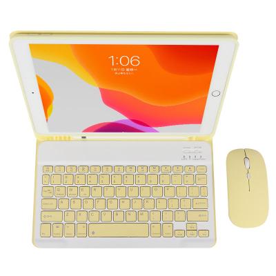 China 2019 Hot Selling Factory Adjustable Tilt Function Soft Silicon Case Tablet Keyboard 10.2 Covers For iPad for sale