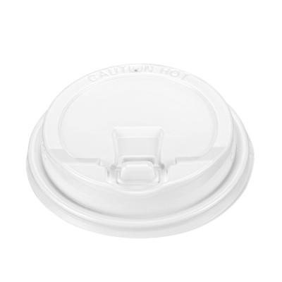 China Proof JC - Wholesale Buy 90mm White Coffee Cup Flip Back Sippy Spill Lids for sale