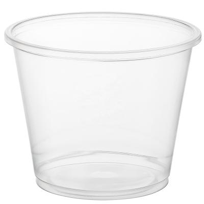 China PP Supermarket Good Selling 5.5oz PP Disposable Plastic Sauce Cups Party Soufflé Party Containers for sale