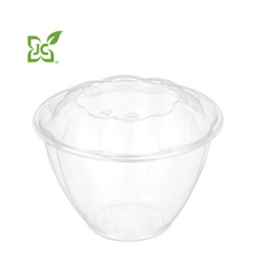 China Leak Proof JC - Buy Wholesale 48oz Plastic Salad PET Bowls And Lids Set for sale