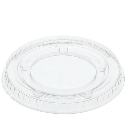 China Jing Chye Reusable - Quality PET Flat Lids For Party Cups 62mm for sale