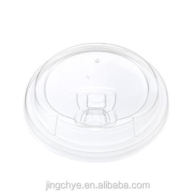 China Excellent Quality Non Spill Strawless Disposable Plastic PET Cup Assorted Dome Lids for sale