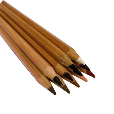 China Fine Art High Quality 12 Color Wooden Pencil Custom Colored Pencil Set for sale