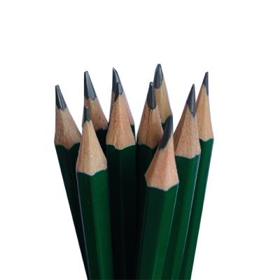 China Eco-friendly Lined Fine Art High Quality Pencil HB Standard Sketch And Drawing Pencil With Dip-end for sale