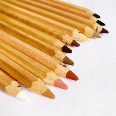 China Amazon Art 12 Color Fine Hot Selling Soft Pastel Pencil For Drawing for sale