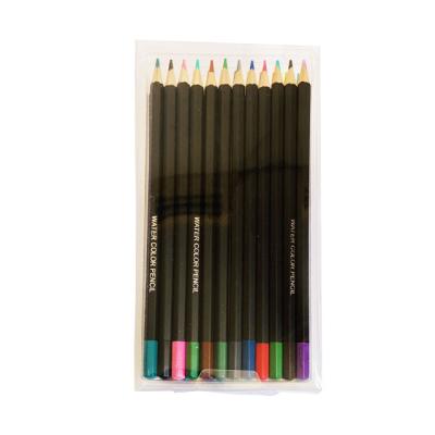 China Fine Art High Quality Premium 72 Pcs Watercolor Pencil Set In PVC Box for sale